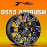 Mâm Fuel Ambush - D555 | 18x9