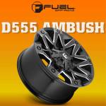 Mâm Fuel Ambush - D555 | 18x9 - Hình ảnh 2