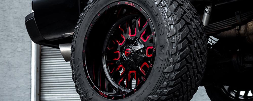 MÂM FUEL STROKE Model D612 - mâm Fuel D612 với hoạ tiết đen và đỏ