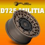Mâm Fuel Militia - D725 | 17x9 - Hình ảnh 2