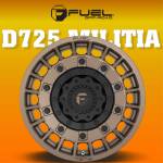 Mâm Fuel Militia - D725 | 17x9 - Hình ảnh 3
