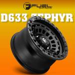 Mâm Fuel Zephyr – D633 | 17X9 - Hình ảnh 2