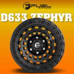 Mâm Fuel Zephyr – D633 | 17X9 - Hình ảnh 3