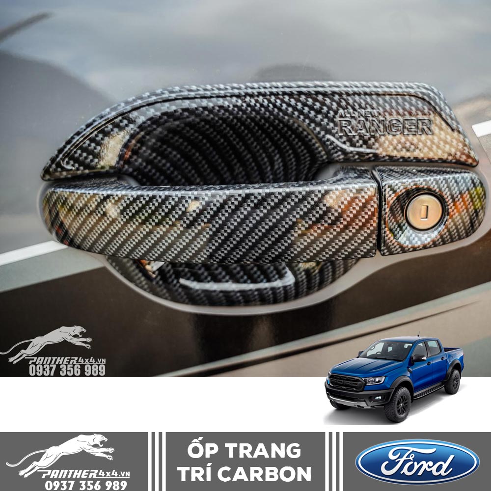 BỘ ỐP TRANG TRÍ CARBON CHO RANGER RAPTOR 2019