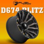 Mâm Fuel Blitz - D674 | 18x9 - Hình ảnh 2