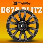 Mâm Fuel Blitz - D674 | 18x9 - Hình ảnh 3