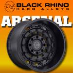 Mâm Black Rhino Arsenal 17 inch (Màu Đen mờ)