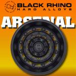 Mâm Black Rhino Arsenal 17 inch (Màu Đen mờ) - Hình ảnh 3
