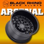 Mâm Black Rhino Arsenal 17 inch (Màu Đen mờ) - Hình ảnh 2