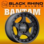Mâm Black Rhino Bantam 17 inch (Màu Đen)