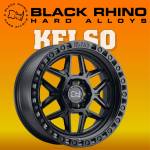 Mâm Black Rhino Kelso 17 inch (Màu Đen Nhám)