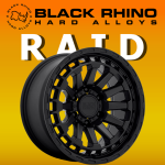 Mâm Black Rhino Raid 18 inch (màu Matte Black)