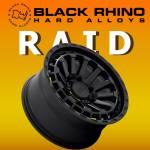 Mâm Black Rhino Raid 18 inch (màu Matte Black) - Hình ảnh 2