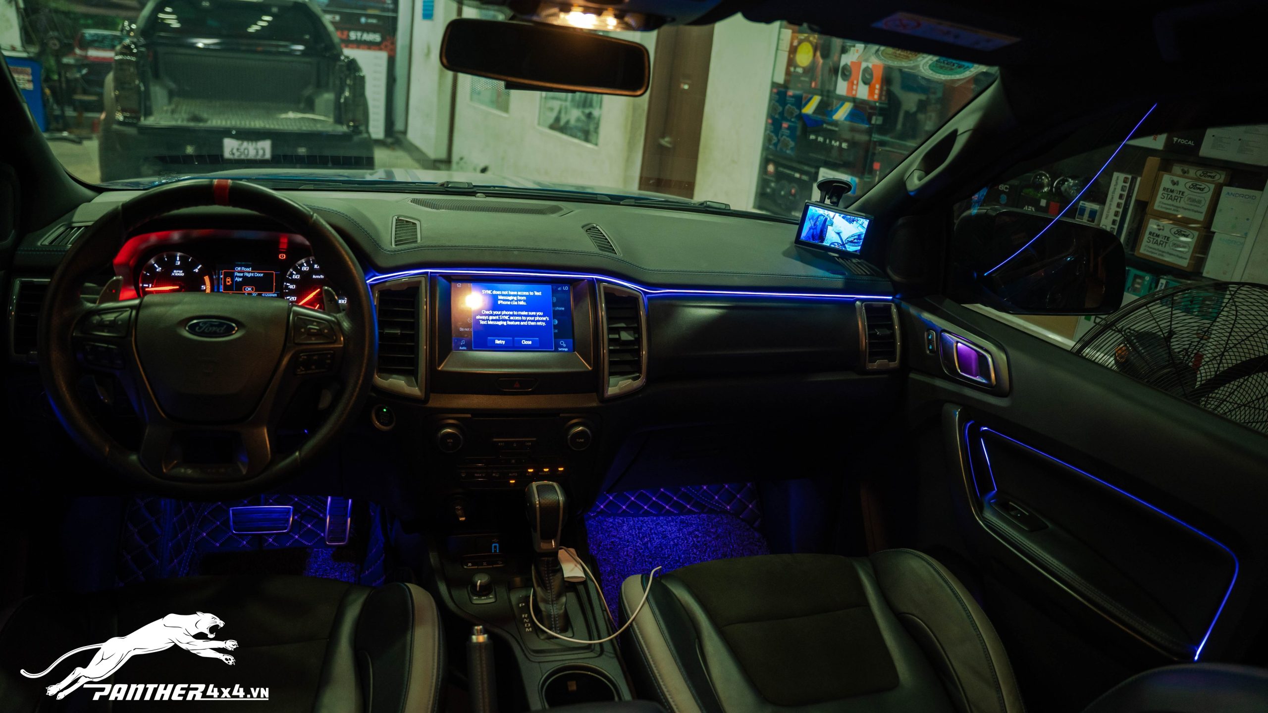đèn led nội thất ambient light cho xe ô tô