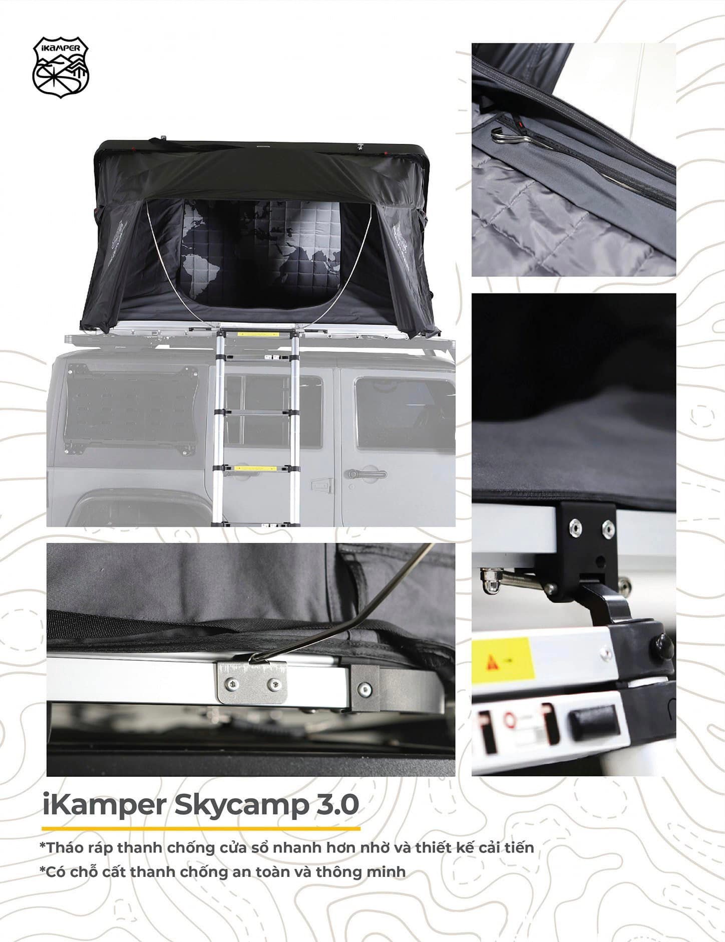 Lều SkyCamp Ikamper 3.0