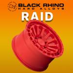 Mâm Black Rhino Raid 18 inch (màu Gloss Red) - Hình ảnh 3