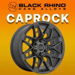 Mâm Black Rhino Caprock 18 inch (màu Matte Gunmetal)