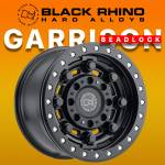 Mâm Black Rhino Garrison Beadlock 17 inch (Màu Matte Black)