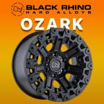 Mâm Black Rhino Ozark 17 inch (màu Matte Black)