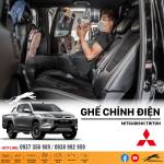 Độ ghế chỉnh điện cho Mitsubishi Triton