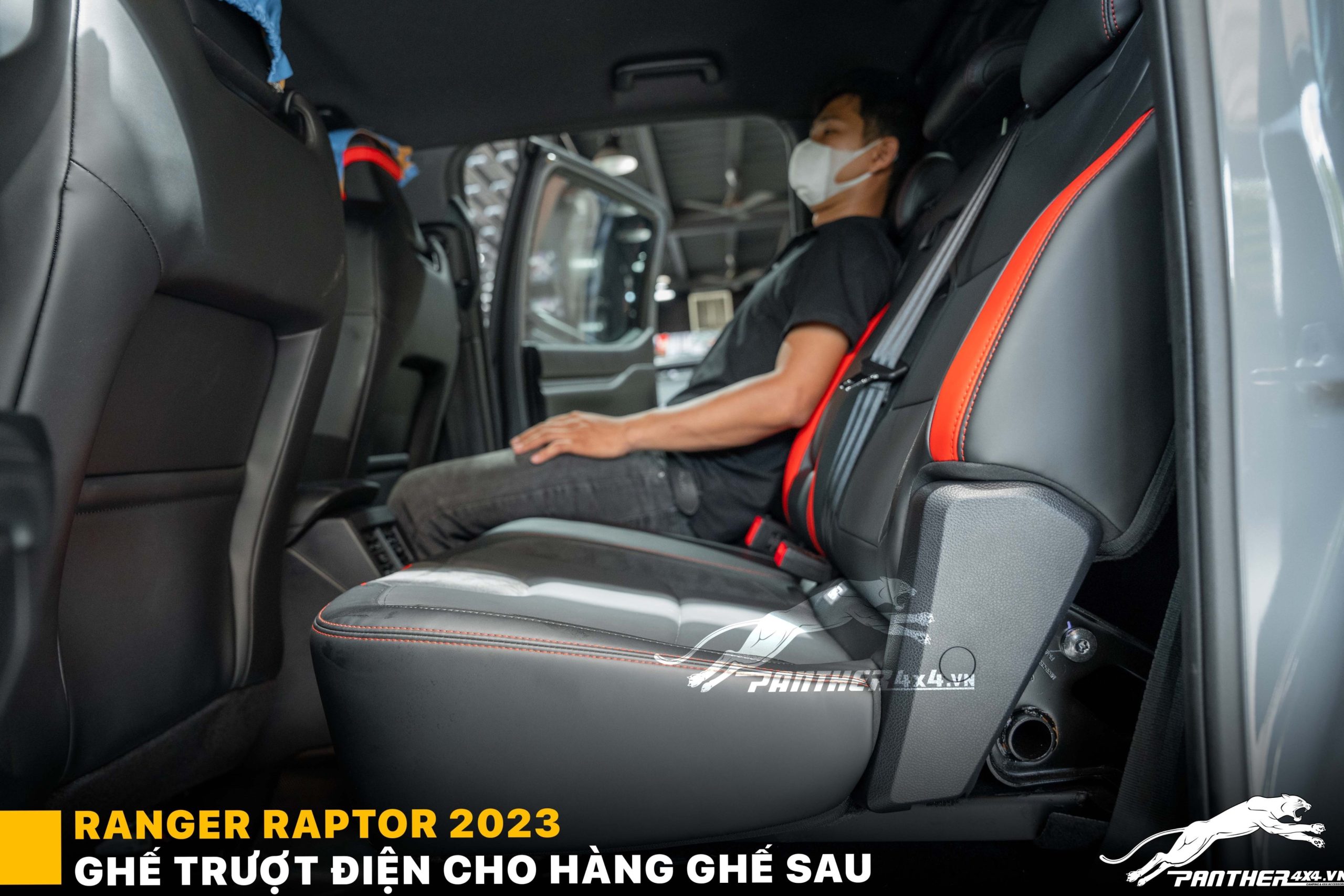 Độ ghế chỉnh điện cho Ranger Raptor 2023