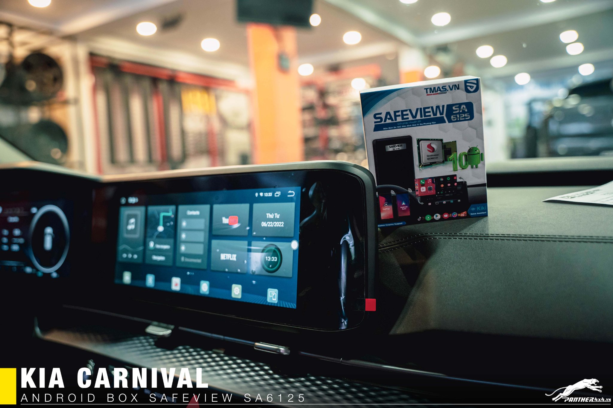 Android Box cho Kia Carnival - Android Box Safeview SA 6125