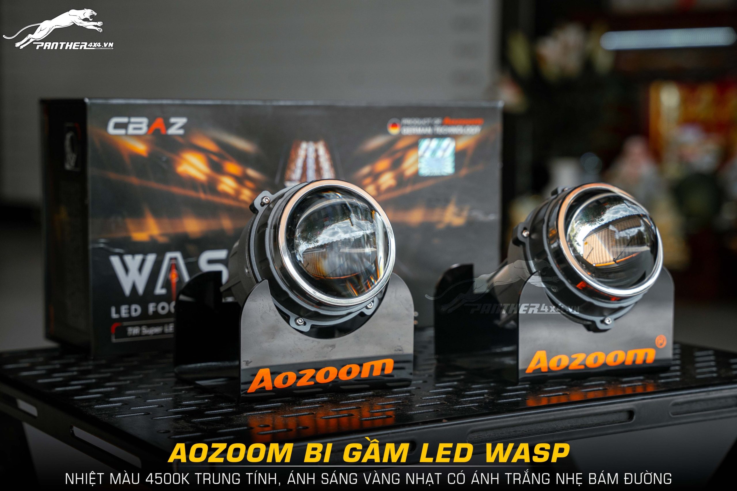 Bi gầm LED WASP Fog Light 3.0 Aozoom