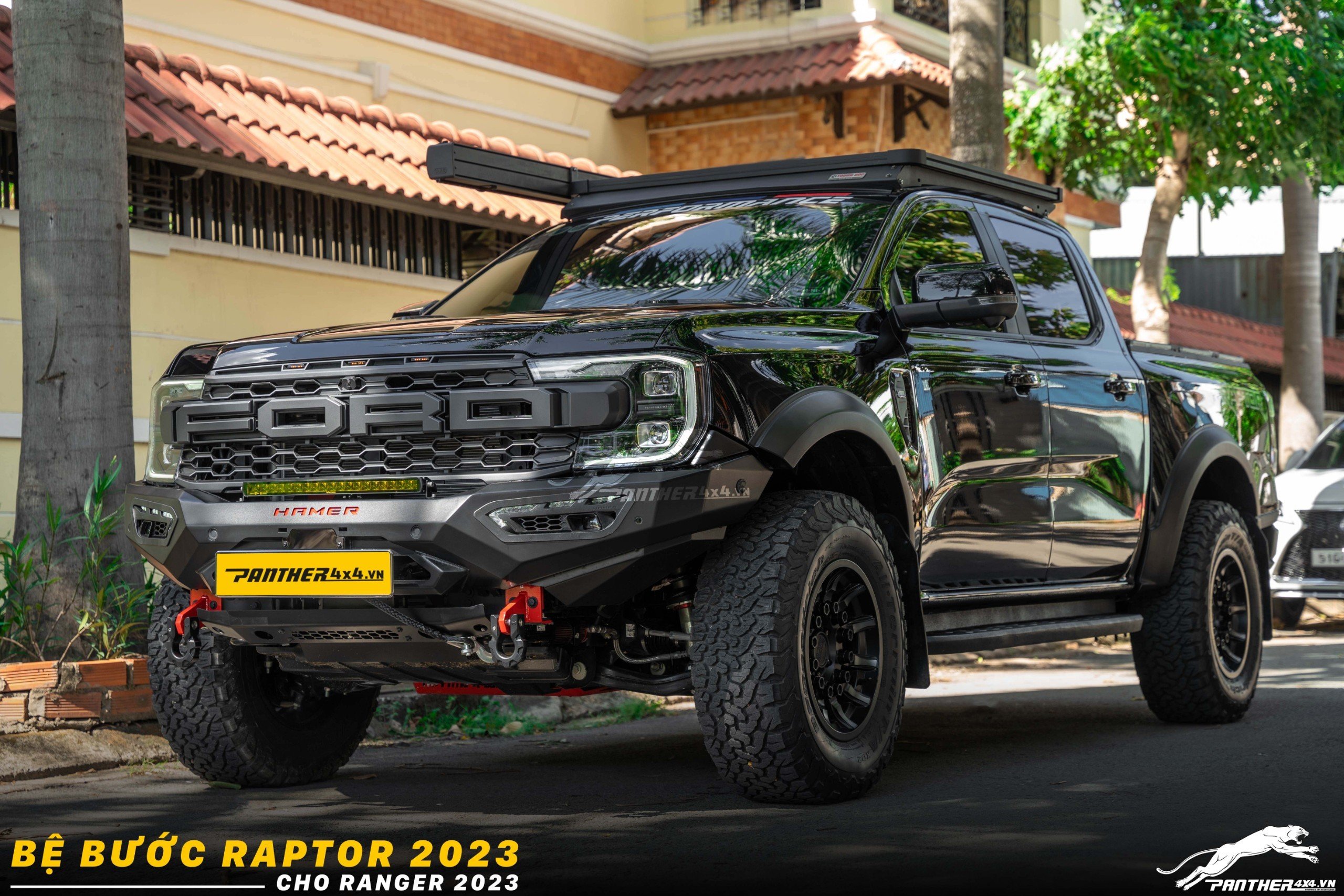 Bệ bước Raptor cho dòng xe Ford Ranger 2023