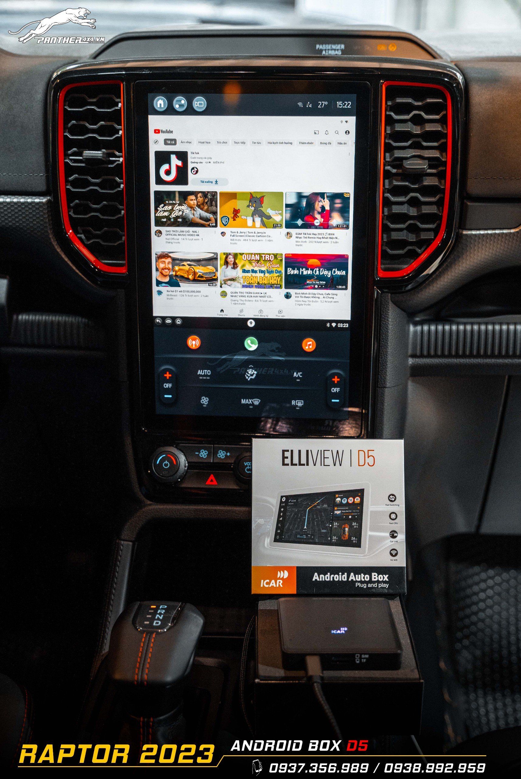 Android Auto Box Elliview D5