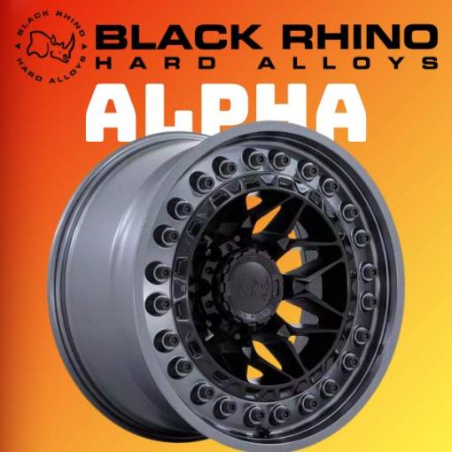 Mâm Alpha của Black Rhino 18 inch 1