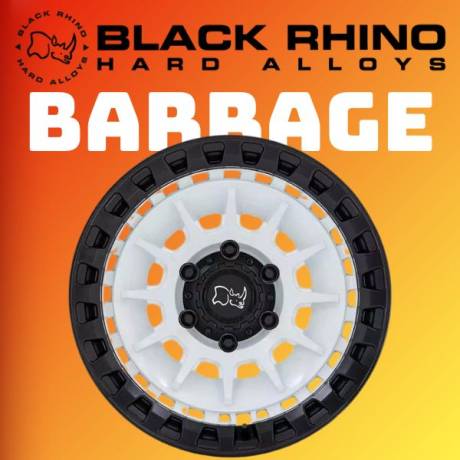 Mâm Black Rhino Barrage 17 inch 2