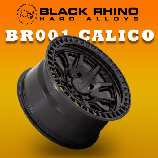 MÂM BLACK RHINO BR001 CALICO (Màu MATTE BLACK)