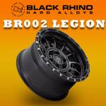 MÂM BLACK RHINO BR002 LEGION 17 INCH ( Màu MATTE BLACK GREY TINT)