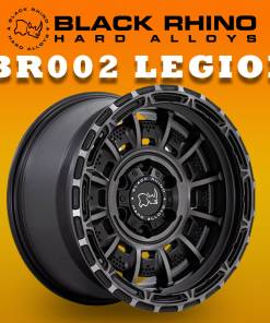 MÂM BLACK RHINO BR002 LEGION 17 INCH ( Màu MATTE BLACK GREY TINT)