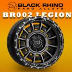 MÂM BLACK RHINO BR002 LEGION 17 INCH ( Màu MATTE BLACK GREY TINT)