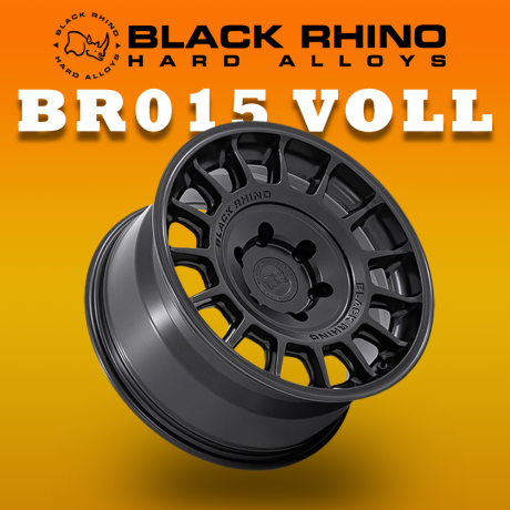 MÂM BLACK RHINO BR015 VOLL (MÀU ĐEN MỜ)