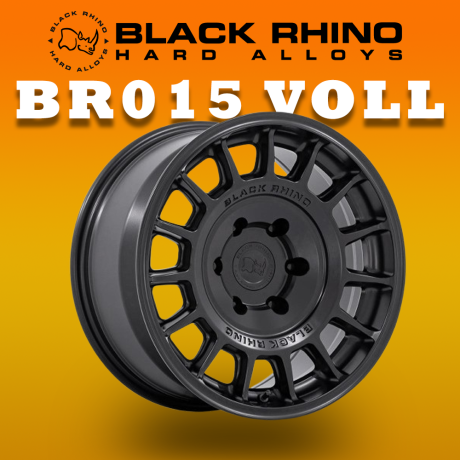 MÂM BLACK RHINO BR015 VOLL (MÀU ĐEN MỜ)