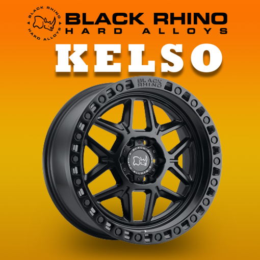 MÂM BLACK RHINO KELSO (MATTE BLACK WHEEL)