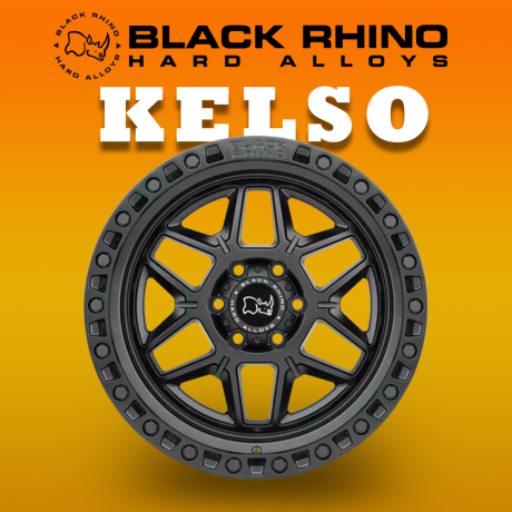 MÂM BLACK RHINO KELSO (MATTE BLACK WHEEL)