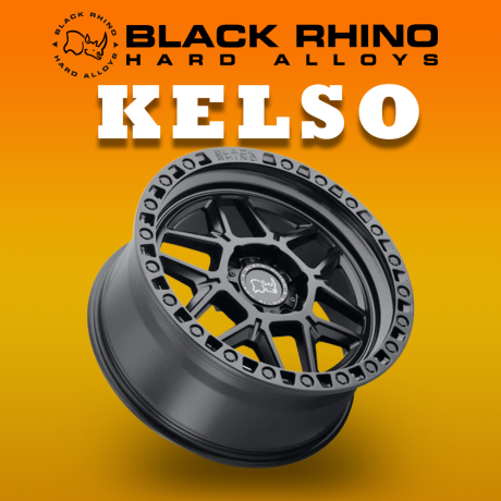 MÂM BLACK RHINO KELSO (MATTE BLACK WHEEL)