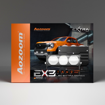 đèn led trợ sáng aozoom ex3