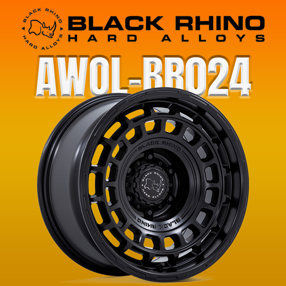 MÂM BLACK RHINO AWOL BR024 17 INCH (MÀU MATTE BLACK)