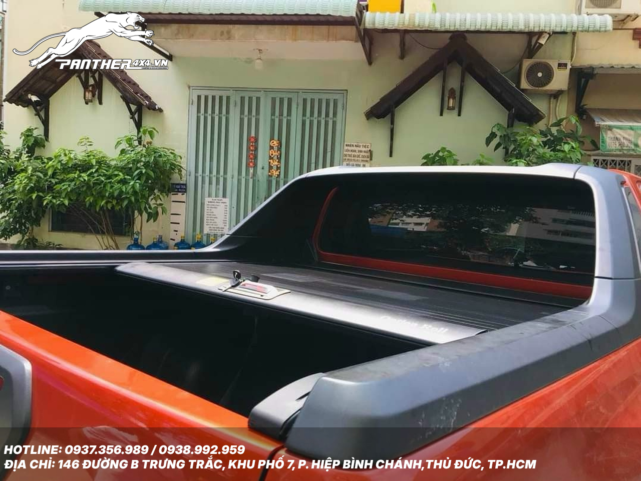 NẮP THÙNG CUỘN CƠ CHO TOYOTA HILUX 2026+ BẢN HQ (CÓ KHUNG)