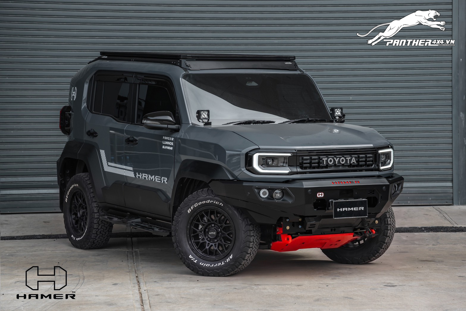 CẢN TRƯỚC HAMER AM106 CHO TOYOTA LAND CRUISER FJ 2026