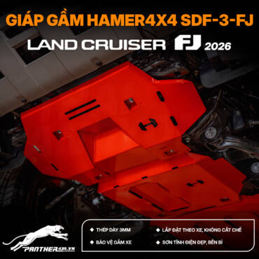 GIÁP GẦM HAMER4X4 3 TẤM SDF-3-FJ CHO TOYOTA LAND CRUISER FJ 2026+