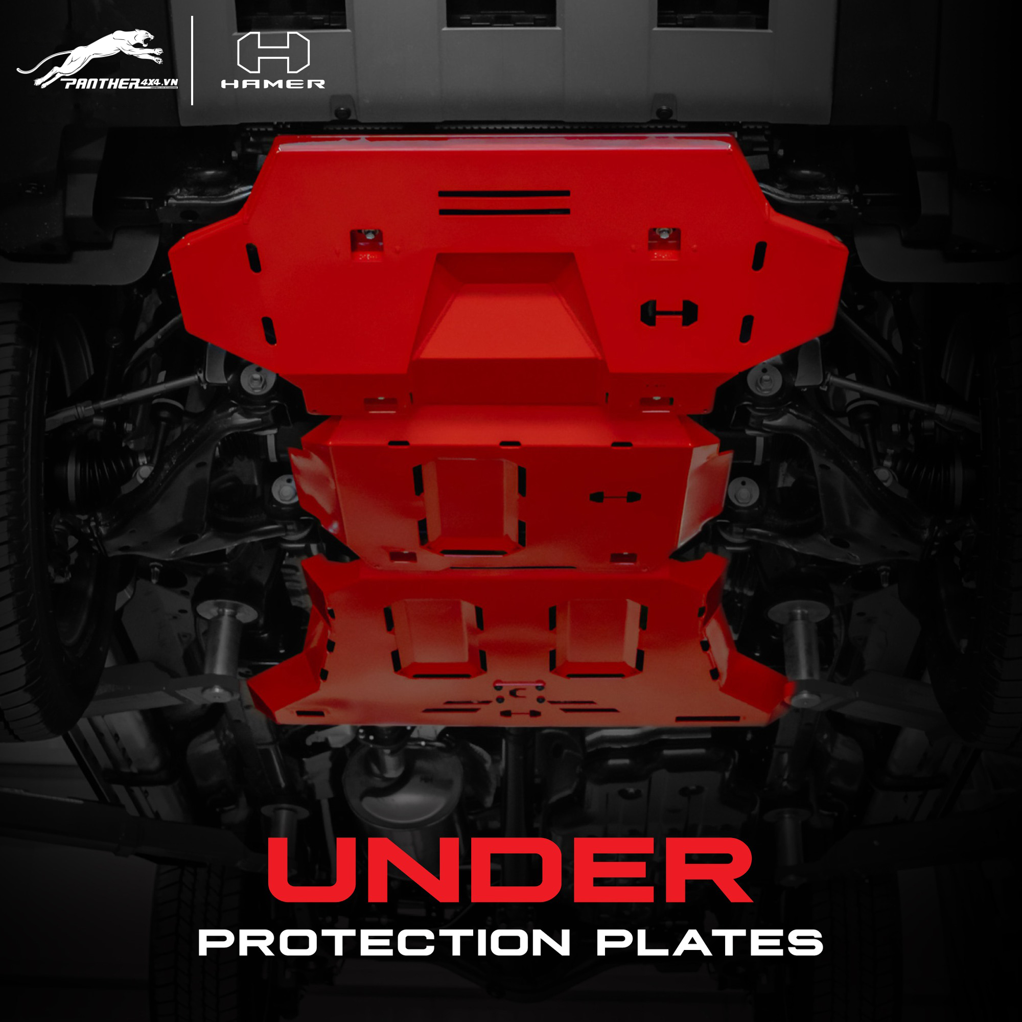 GIÁP GẦM HAMER4X4 3 TẤM SDF-3-FJ CHO TOYOTA LAND CRUISER FJ 2026+